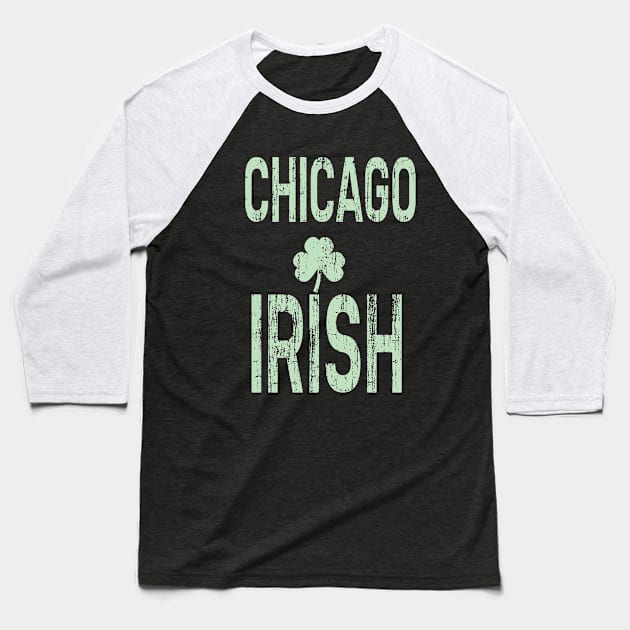 Vintage Chicago Irish Baseball T-Shirt by Eric03091978